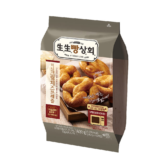   생생빵상회 크림치즈 프레즐10개입400gX1봉 1봉 400g