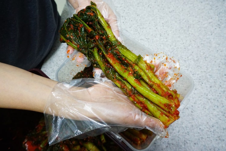  여수 갓김치 맛집 역시 깊은양념맛 황제돌산갓김치여라