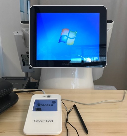  음식점(일식) SMART POS 설치 이미지(중고)