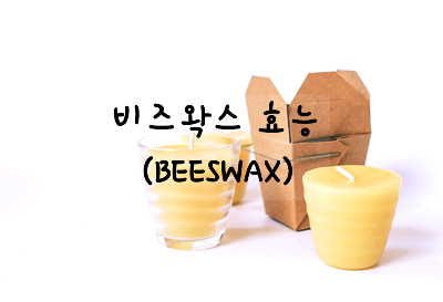 비즈왁스(BEESWAX) 효능