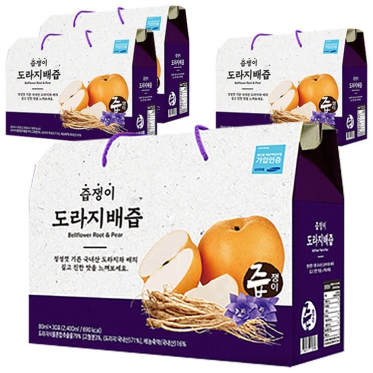 (로켓배송)즙쟁이 도라지배즙, 80ml, 120포 추천해요