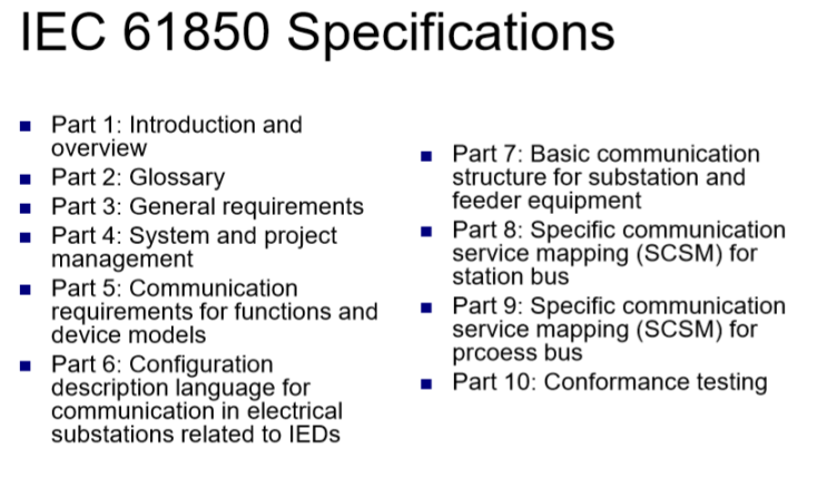  IEC 61850 기술자료 OVERVIEW  1