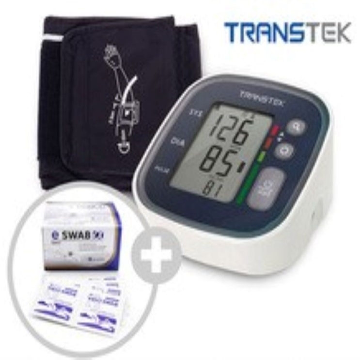  TRANSTEK 가정용 팔뚝형 자동 전자 혈압계 혈압기 측정기 1개 TMB1491