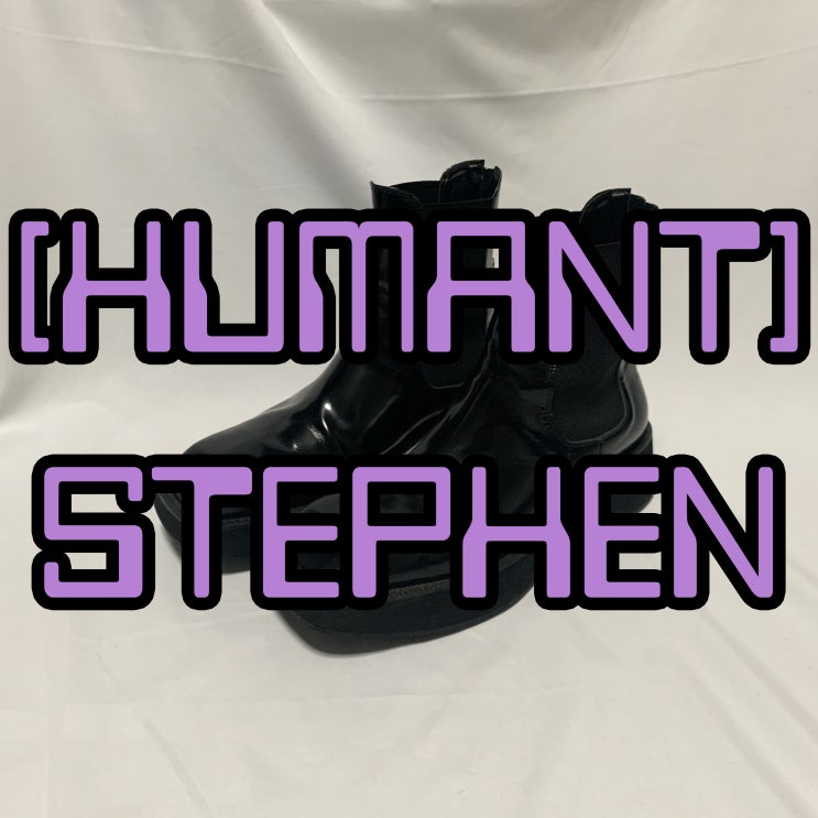  후망 첼시부츠 리뷰, 사이즈 / HUMANT Stephen Black (Gloss)