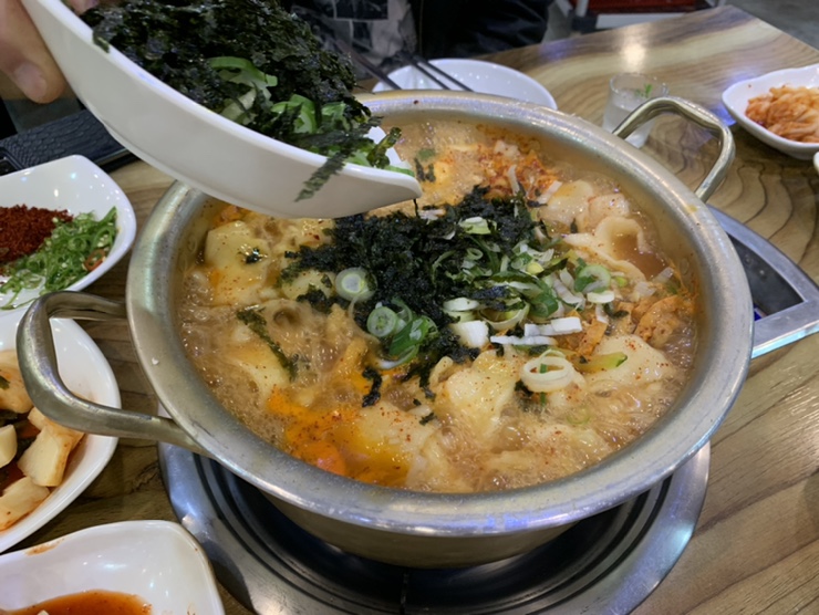 하남/팔당 맛집 #창모루 해물칼제비 맛있는 집