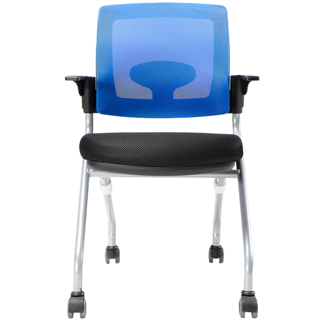 (로켓배송)체어클럽 오피스팝 WC20 고정형 의자, 블루 추천해요
