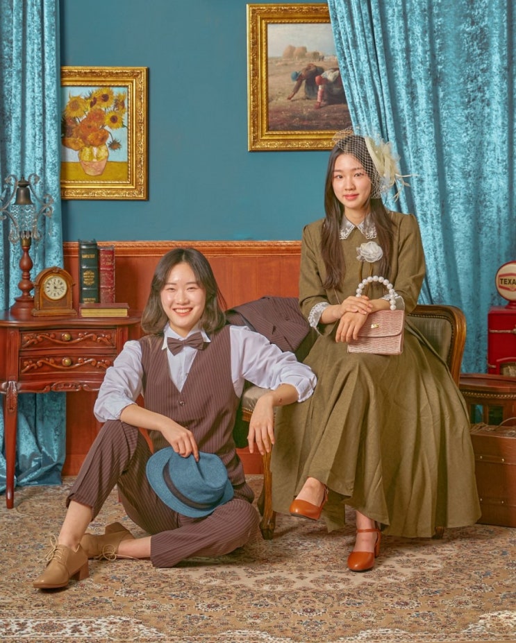  개화기컨셉. 경성의복사진/ 구미 공간스튜디오에서 구미개화기사진촬영 핫한사진