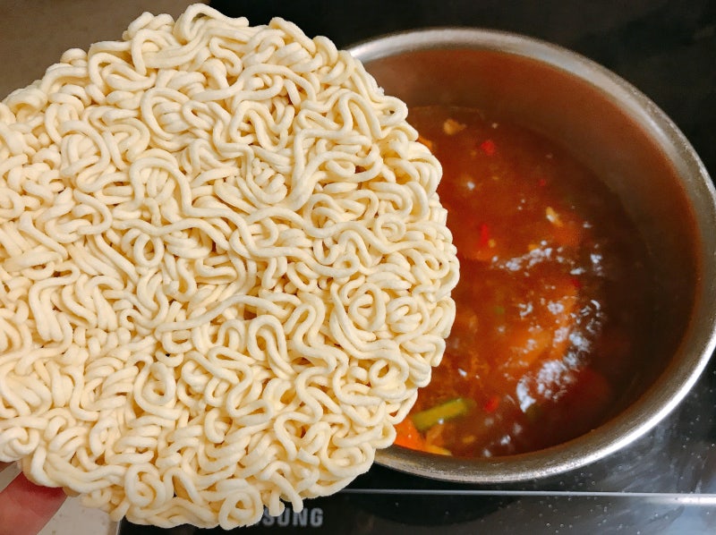 마요네즈 라면 의외로 맛있는 시베리아 라면 : 네이버 블로그