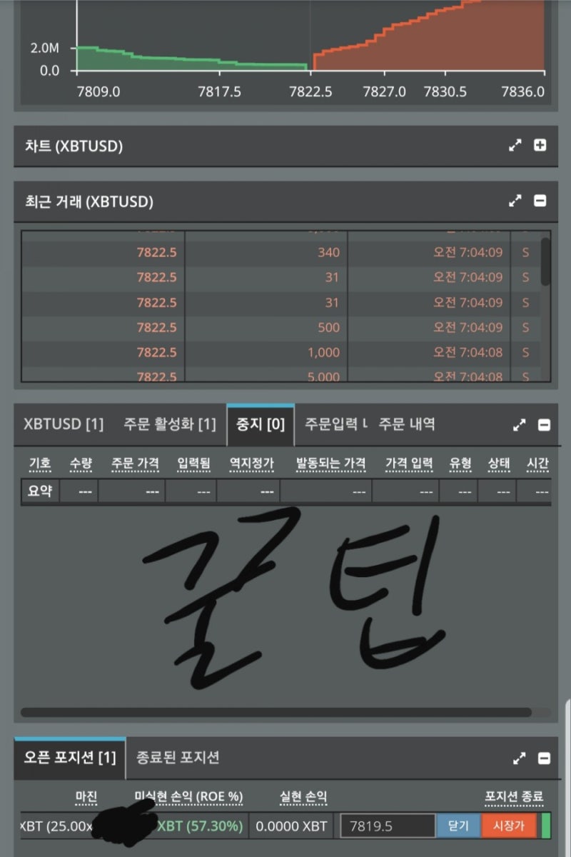 비트코인 수익률 인증 (2020년 3월12일) : 네이버 블로그