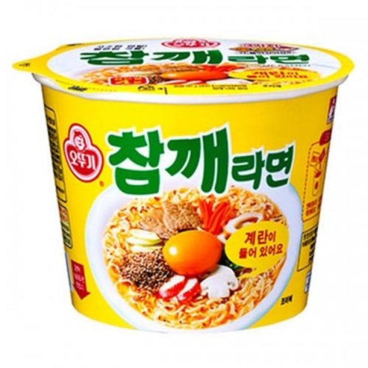  할인존  GTE11214 오뚜기 참깨라면 컵라면 110gx12개입x2박스 1