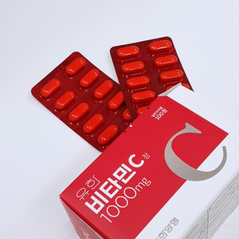 면역력 강화 / 유한양행 비타민c 1000mg 성분 / 유한 비타민c 가격과 복용법