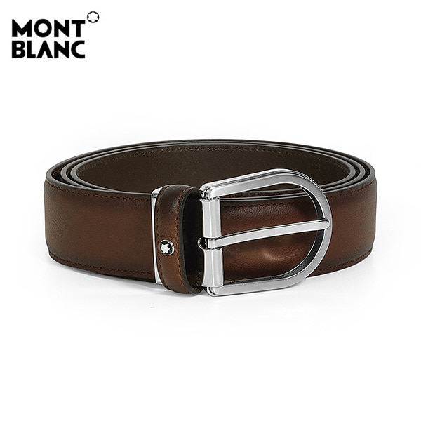  <최저가>MONTBLANC 몽블랑 118413 브라운 컬러 벨트 꿀정보예요~
