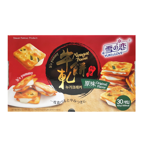  <핫딜><핫딜>가성비가 좋은 누가크래커 420g (14g×30입), 단일상품 들여가세요~~