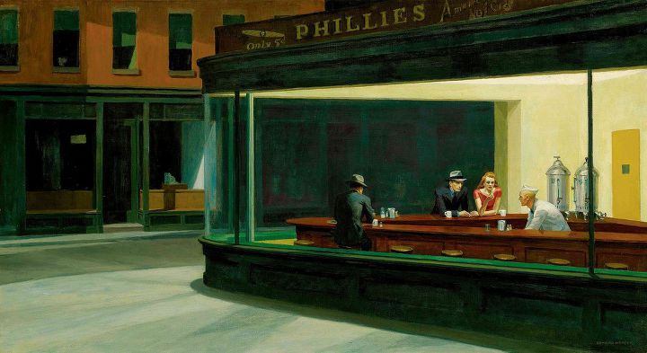  Nighthawks - Edward Hopper 에드워드 호퍼