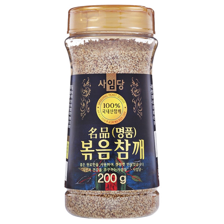  사임당푸드 명품볶음참깨 1개 200g