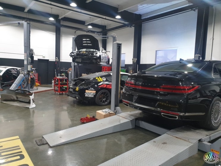 화성 병점중앙로 / 에어서스펜션 장착 / 제네시스 / G90