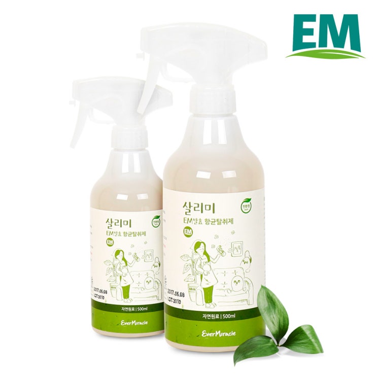 EM 살리미 발효 향균 탈취제 500ml 4병세트 실내탈취제, 4병 추천해요 EM 살리미 발효 향균 탈취제 500ml 4병세트 실내탈취제, 4병 추천해요