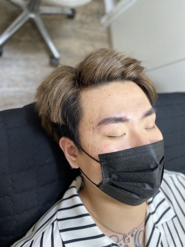 대구 동성로 눈썹 라인브로에서 알려드리는 눈썹 반영구 후 관리법