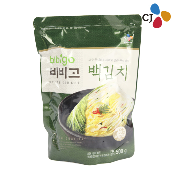  무료배송 CJ 비비고 백김치 500g X 3E012 단일상품