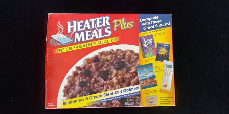  HEATER MEALS Plus Blueberries& Cream Steel -Cut Oatmeal