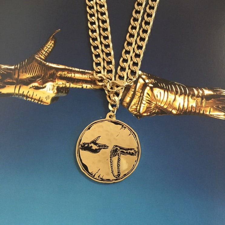  [LP, 엘피] Run The Jewels(런 더 쥬얼스) – Run The Jewels 3 (Gold 바이닐, 골드체인 RTJ 펜던트)
