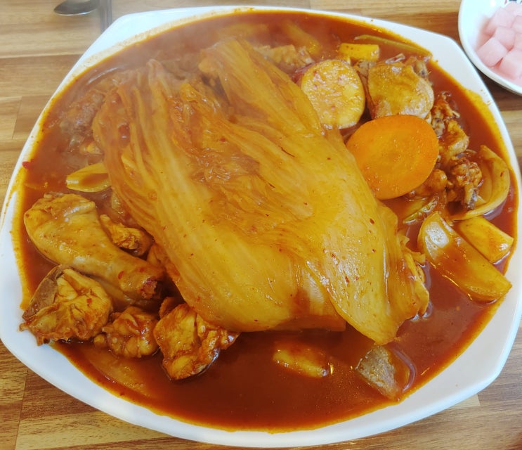  화성 동탄 맛집 -두찜 묵은지찜닭 동탄찜닭