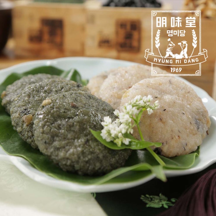   밥알떡 현미밥알떡 55g x 20개 쑥밥알떡 55g x 20개 단품