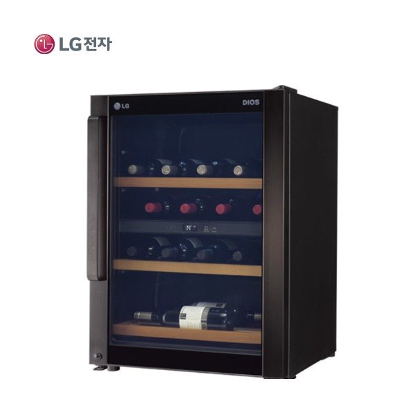  [LG전자] 디오스 프리미엄 와인냉장고 W435B [43병/저소음/미세온도조절/웨스턴블랙], 상세 설명 참조