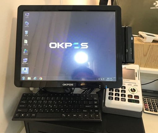  [오케이포스] 음식점(옷가게) OKPOS ZED5 설치 이미지