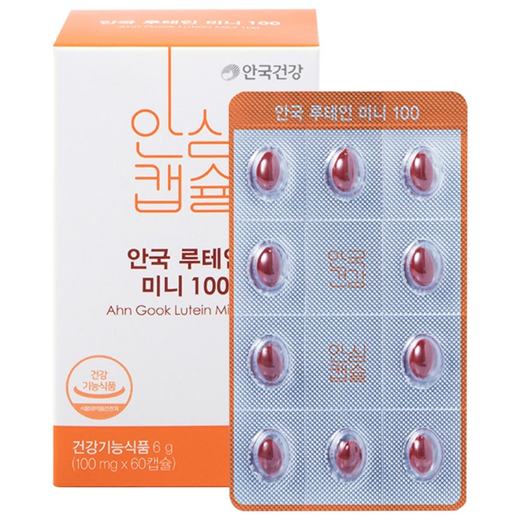 (로켓배송)안국건강 New 루테인 미니 100, 6g, 1박스 추천해요 (로켓배송)안국건강 New 루테인 미니 100, 6g, 1박스 추천해요