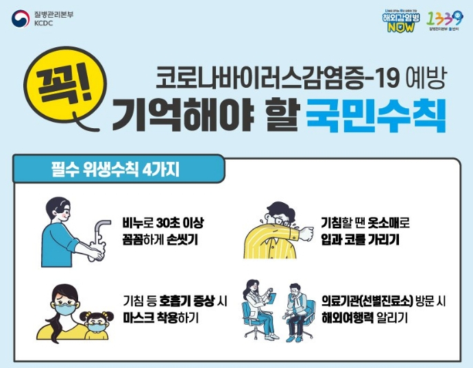  코로나 종식 희망 릴레이 참여!