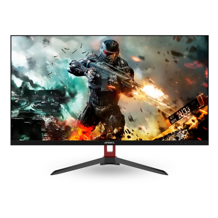  바벨 69 cm FHD HDMI 75 베젤리스 광시야각 아이케어 무결점 게이밍 모니터, BM-2707LED
