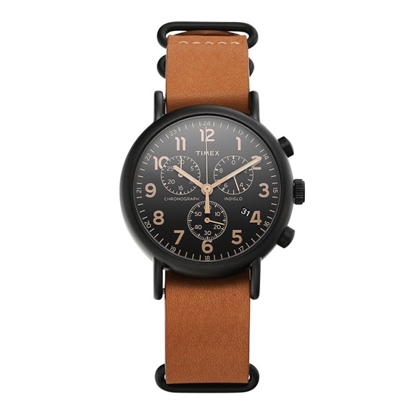 타이맥스 위캔더 인디글로라이트 남성 가죽 패션 시계 TW2P97500 / TIMEX 추천해요 타이맥스 위캔더 인디글로라이트 남성 가죽 패션 시계 TW2P97500 / TIMEX 추천해요