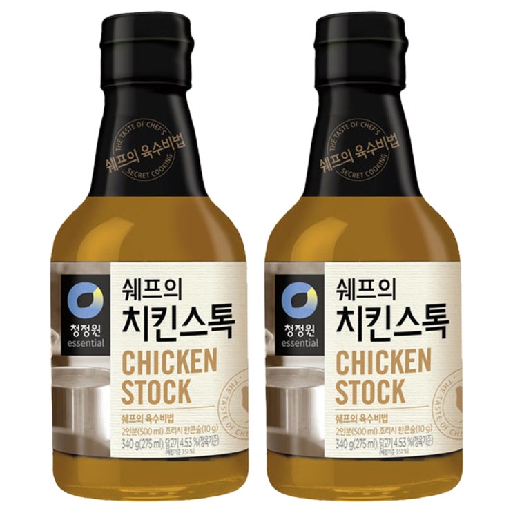 (로켓배송)(2개묶음)청정원 쉐프의 치킨스톡 340g 추천해요 (로켓배송)(2개묶음)청정원 쉐프의 치킨스톡 340g 추천해요