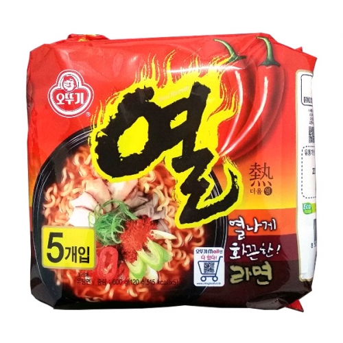 오뚜기 열라면 120gx40봉지 단일 총 수량