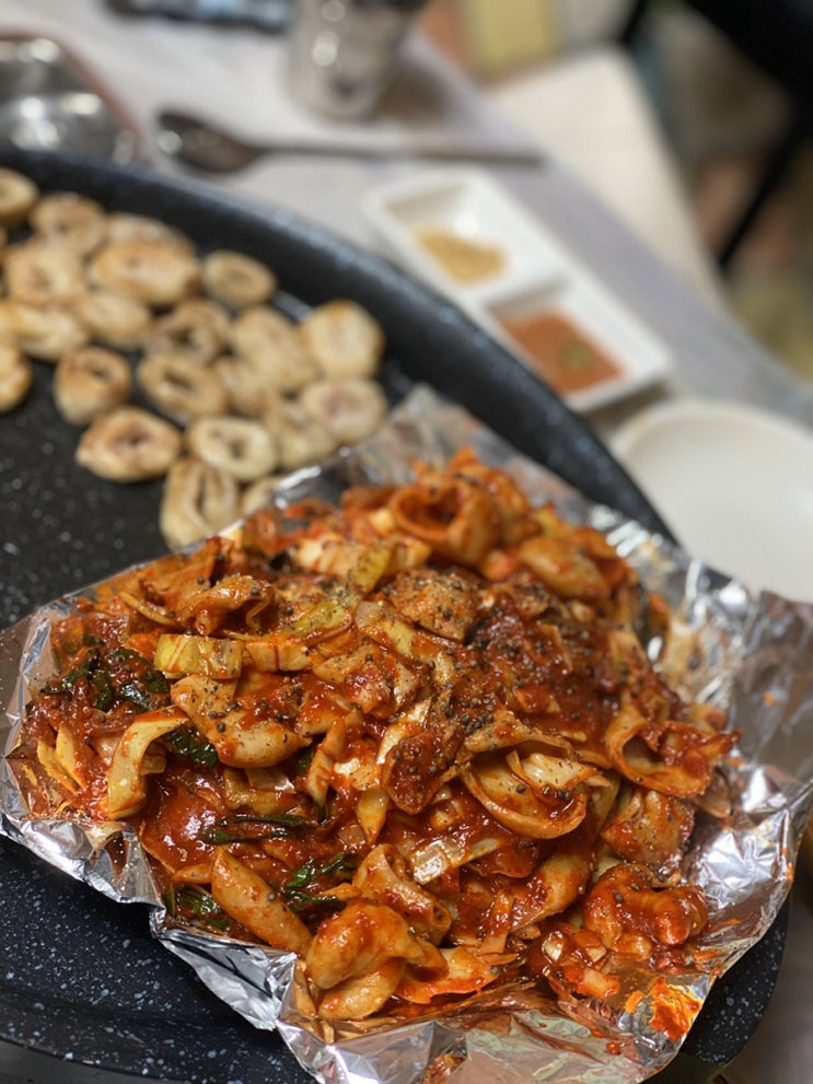  목포 동대문 곱창볶음 , 북항 맛집, 야채곱창 맛집