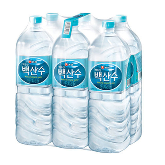  농심 백산수 물 2L x6개 6개