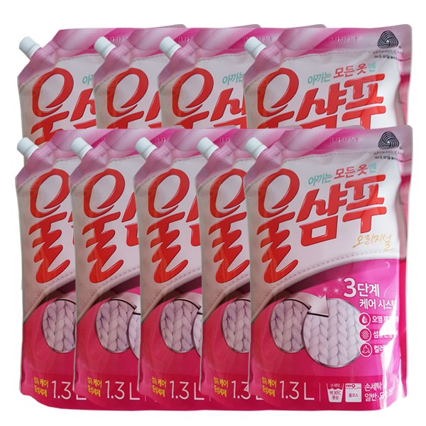  울샴푸 오리지널 울세제 리필 13L 9개
