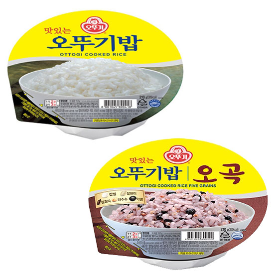  오뚜기 오뚜기밥 8개쌀밥4개오곡4개 8개