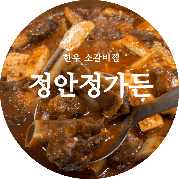  대구모다아울렛맛집 한우 찜갈비 유명한 정안정 본점