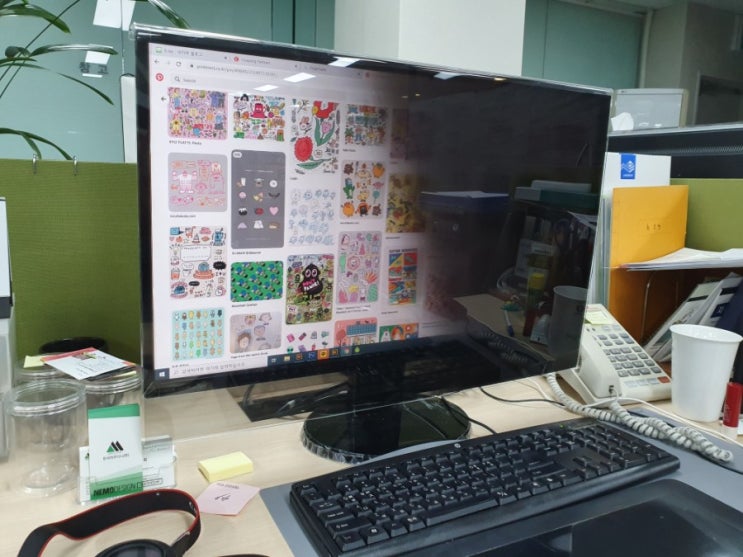  회사생활 꿀팁 : 내돈주고 모니터 보안 거치대 설치 후기