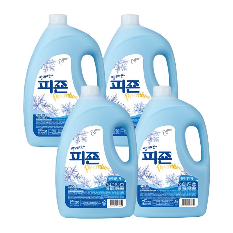 (로켓배송)피죤 섬유유연제 블루비앙카, 3100ml, 4개 추천해요 (로켓배송)피죤 섬유유연제 블루비앙카, 3100ml, 4개 추천해요