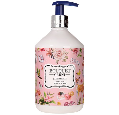  바디로션 요즘 핫한 부케가르니 바디로션 플로럴 머스크, 520ml, 2개 BEST