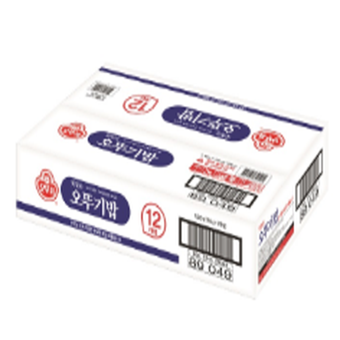  오뚜기 맛있는 오뚜기밥 실속12입 1개 210g