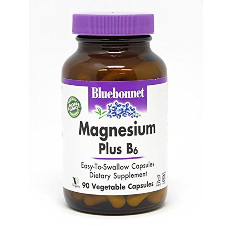  블루보넷 마그네슘 비타민B6 90캡슐 1통