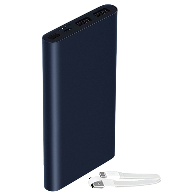 샤오미 4세대 보조배터리 10000mAh 2S 최신형 PLM09ZM 네이비