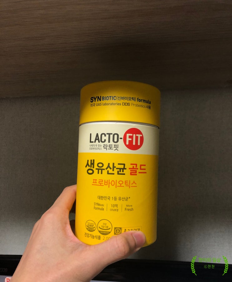  락토핏 생유산균 골드 먹어보기