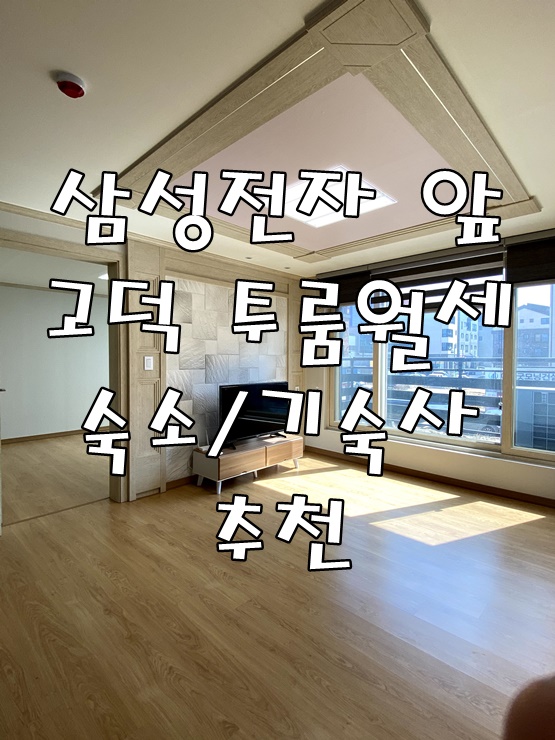  평택 고덕투룸월세 고덕신도시 최저가 삼성전자 현장 숙소가능 신축 풀옵션