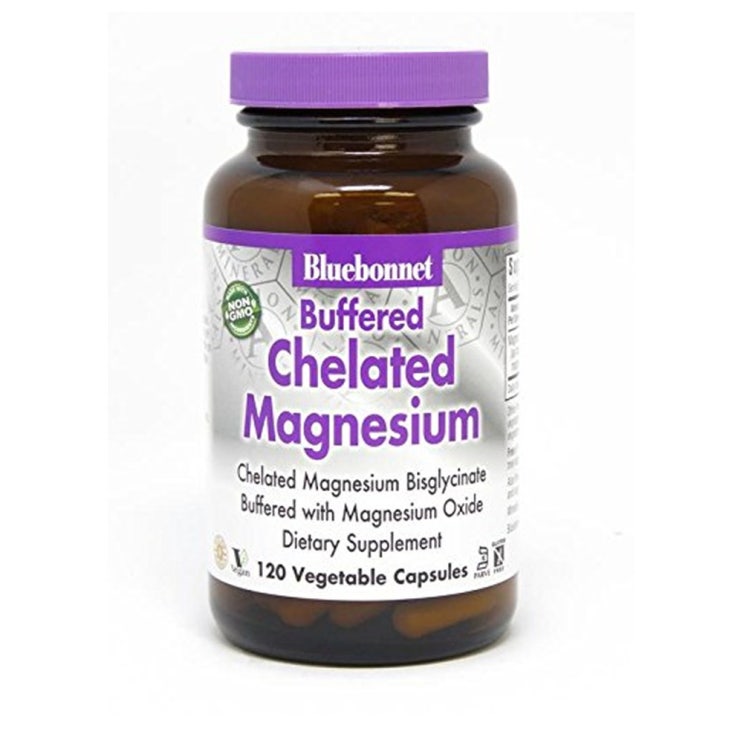  BlueBonnet Bluebonnet Nutrition Albion Buffered Chelated Magnesium 블루보닛 알비온 완충 킬