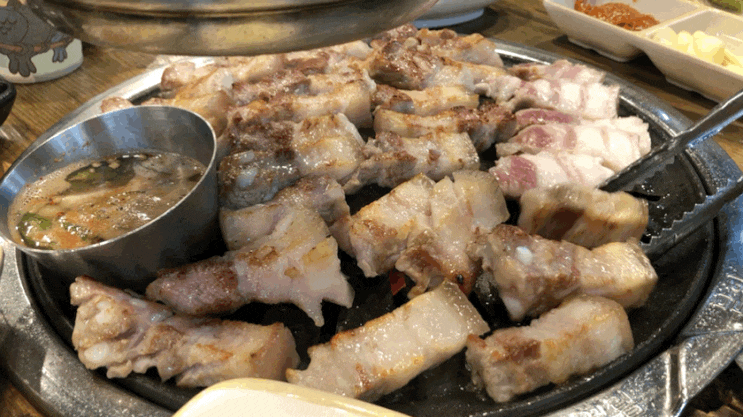  인천 미나리삼겹살 맛집 송도어멍 추천